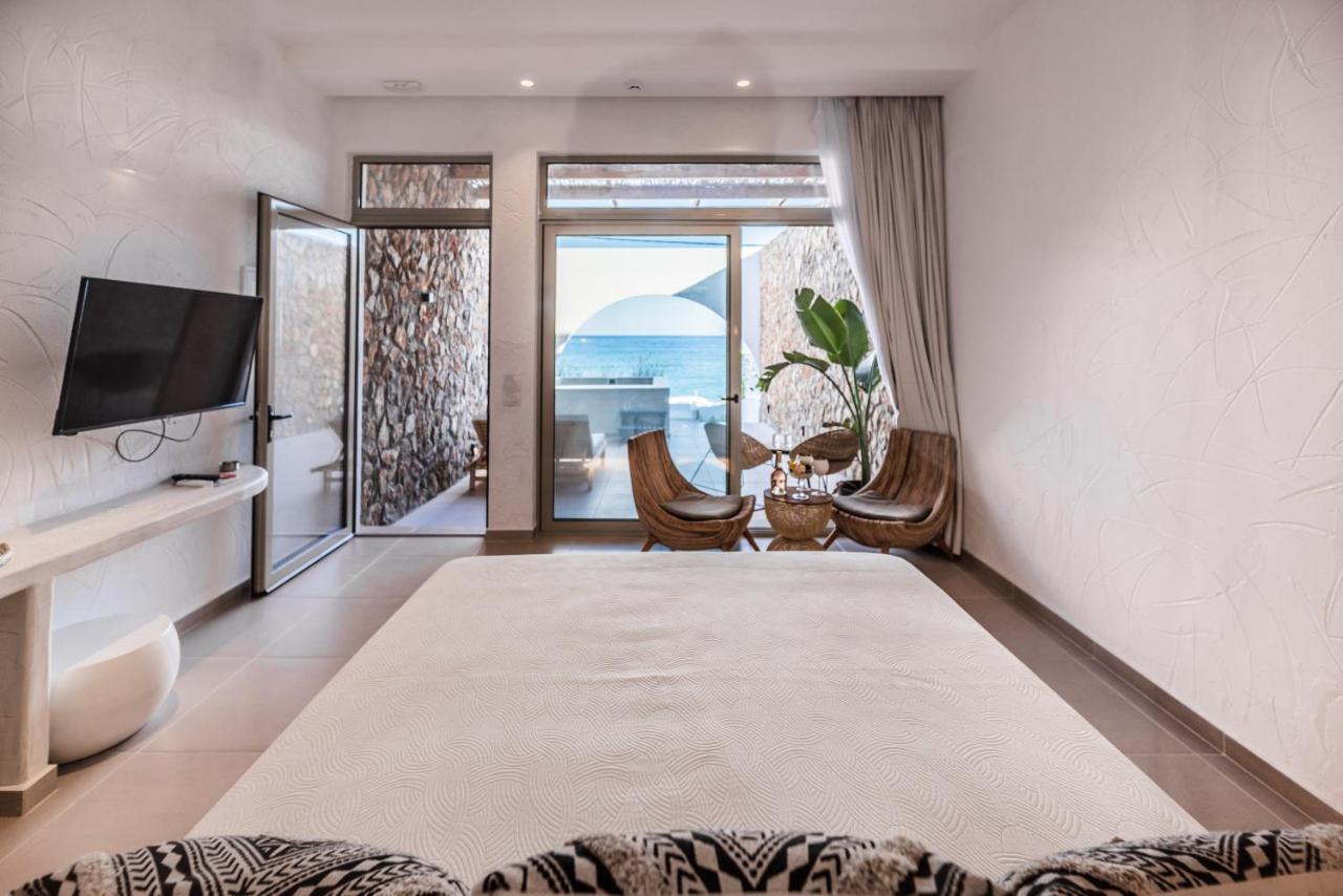 Delfini Beach Hotel & Suites อาร์คานเยโลส ภายนอก รูปภาพ